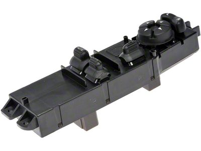 Front Master Switch; 5-Button (03-04 Dakota Regular Cab, Quad Cab)