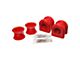 Front Sway Bar Bushings; 35mm; Red (00-04 4WD Dakota)