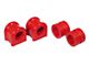 Front Sway Bar and End Link Bushing Kit; 33mm; Red (97-99 4WD Dakota)