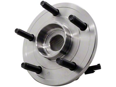 Front Wheel Hub and Bearing Assembly (05-10 Dakota w/ 4-Wheel ABS)