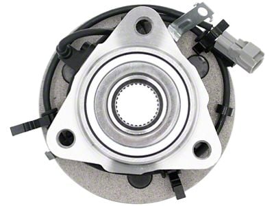 Front Wheel Hub and Bearing Assembly; Driver Side (97-04 4WD Dakota)