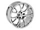 Hellcat Style Chrome 5-Lug Wheel; 22x10; 25mm Offset (05-11 Dakota)