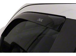 In-Channel Ventvisor Window Deflectors; Front; Dark Smoke (05-11 Dakota)