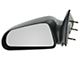 Manual Mirror; Textured Black; Driver Side (05-11 Dakota)