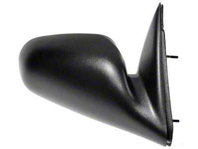 Manual Mirror; Textured Black; Passenger Side (05-11 Dakota)