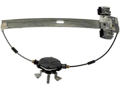 Manual Window Regulator; Front Driver Side (05-11 Dakota)