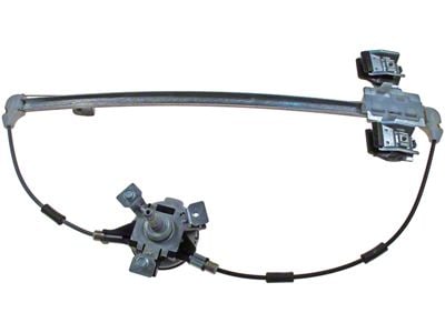 Manual Window Regulator; Rear Driver Side (05-11 Dakota)