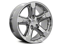 OE 5-Spoke Style Chrome 5-Lug Wheel; 20x9; 19mm Offset (05-11 Dakota)