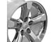 OE 5-Spoke Style Polished 5-Lug Wheel; 20x9; 19mm Offset (05-11 Dakota)