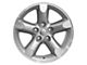 OE 5-Spoke Style Silver Machined 5-Lug Wheel; 20x9; 19mm Offset (05-11 Dakota)