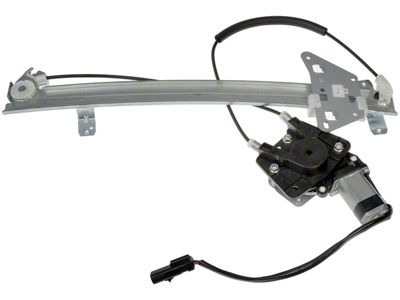 Power Window Regulator and Motor Assembly; Front Driver Side (00-04 Dakota Quad Cab)