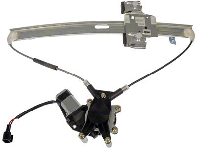 Power Window Regulator and Motor Assembly; Front Driver Side (05-11 Dakota Club Cab)