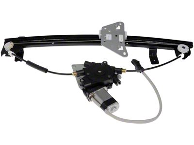 Power Window Regulator and Motor Assembly; Rear Passenger Side (00-04 Dakota Quad Cab)