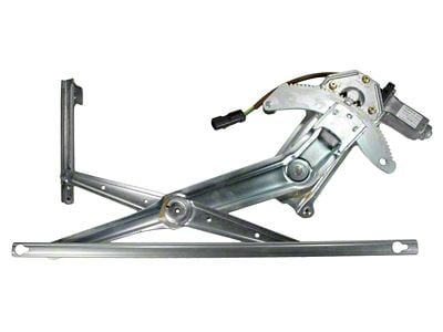 Power Window Regulator and Motors; Front (97-04 Dakota Regular Cab, Club Cab)