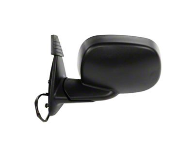 Powered Heated 6 x 9-Inch Mirrors with Blind Spot; Black (97-00 Dakota)