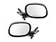 Powered Heated 6 x 9-Inch Mirrors with Blind Spot; Black (97-00 Dakota)