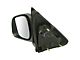 Powered Heated Mirror; Textured Black; Driver Side (05-11 Dakota)