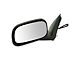 Powered Heated Mirror; Textured Black; Driver Side (05-11 Dakota)