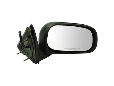 Powered Mirror; Textured Black; Passenger Side (05-11 Dakota)