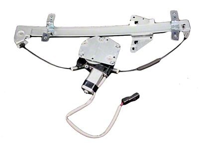 Rear Power Window Regulator and Motor; Passenger Side (00-04 Dakota Quad Cab)