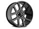 SRT-10 Style Gloss Black 5-Lug Wheel; 20x9; 25mm Offset (05-11 Dakota)