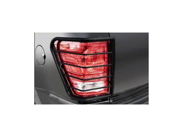 Tail Light Guards; Black (05-11 Dakota)