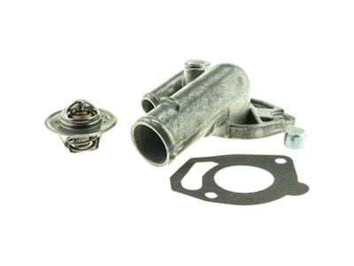 Thermostat with Housing Assembly; 195-Degree (97-02 2.5L Dakota)