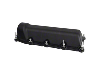 Valve Cover; Driver Side; Black (05-10 3.7L Dakota)