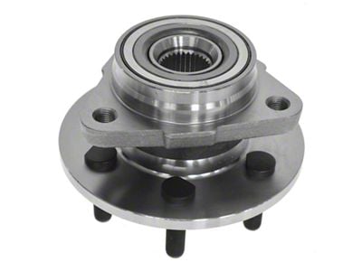 Wheel Bearing and Hub Assembly; Front (97-04 4WD Dakota)