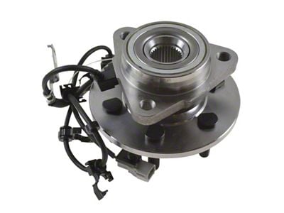 Wheel Bearing and Hub Assembly; Front Driver Side (97-04 4WD Dakota)