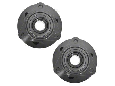 Wheel Bearing and Hub Assembly Set; Front (97-04 4WD Dakota)