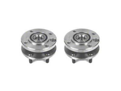 Wheel Bearing and Hub Assembly Set; Front (87-90 4WD Dakota)