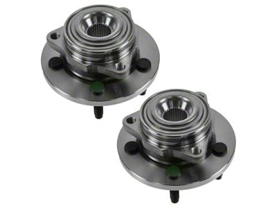 Wheel Bearing and Hub Assembly Set; Front (05-11 Dakota)