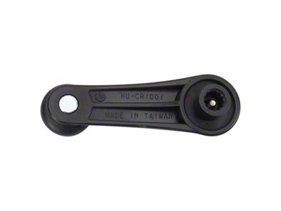 Window Crank Handle; Black (87-93 Dakota)