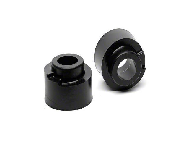 Daystar Suspension Leveling Kit; Suspension Coil Spring Spacer; Black; Comfort Ride ; 2.50-Inch Lift; Front.; Pair; For Tire Size 33-Inch; Longer Replacement Shocks Required; Wheel Alignment Needed (11-18 4WD 6.2 or 6.7L F-350 Super Duty)