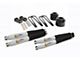 Daystar Suspension Lift Kit; Black; 2.50-Inch Front Lift; Includes 2-Inch Rear Lift Blocks, U-Bolts, Front and Rear Scorpion Shock Absorbers; For Vehicles with Dana 60 (11-18 4WD F-350 Super Duty)