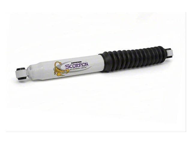 Daystar Shock Absorber; Shock Absorber; White; Replacement; Rear; With 0-Inch Lift or Drop (03-13 RAM 3500)