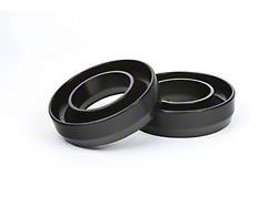 Daystar Suspension Leveling Kit; Coil Spring Spacer; Black; 1-Inch Lift; Front; Pair; Wheel Alignment Needed (03-13 RAM 3500)