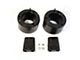 Daystar Suspension Leveling Kit; Coil Spring Spacer; Black; 2-Inch Lift; Front; Pair (13-24 4WD RAM 3500)