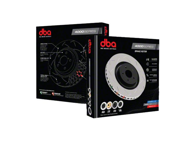 DBA 4000 Series HD Vented 6-Lug Rotor; Front (2005 Silverado 1500 w/ Rear Drum Brakes; 06-14 Silverado 1500)