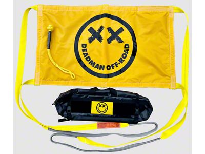 Deadman Off-Road The Complete Deadman Kit V2 Recovery Kit with Ruggedized Shackle