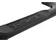 4-Inch Oval UltraBlack Nerf Side Step Bars (17-24 F-350 Super Duty SuperCrew)