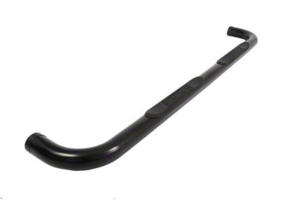 3-Inch Round UltraBlack Nerf Side Step Bars (99-18 Sierra 1500 Extended/Double Cab)