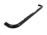 3-Inch Round UltraBlack Nerf Side Step Bars (19-25 Sierra 1500 Double Cab)