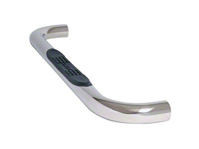3-Inch Round Stainless Steel Nerf Side Step Bars (07-19 Sierra 3500 HD Regular Cab)