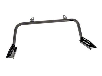 Rear Cab Rack; Gloss Black (07-19 Silverado 3500 HD)