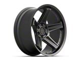 Defiant Wheels DF07 Satin Black 6-Lug Wheel; 22x10; -12mm Offset (07-14 Tahoe)