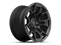 Defiant Wheels DF04 Dark Satin Charcoal 6-Lug Wheel; 17x9; 12mm Offset (15-20 F-150)