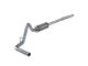 3-Inch Aluminized Steel Single Exhaust System; Side Exit (09-13 5.3L Sierra 1500)