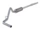 3-Inch Aluminized Steel Single Exhaust System; Side Exit (2014 5.3L Sierra 1500)